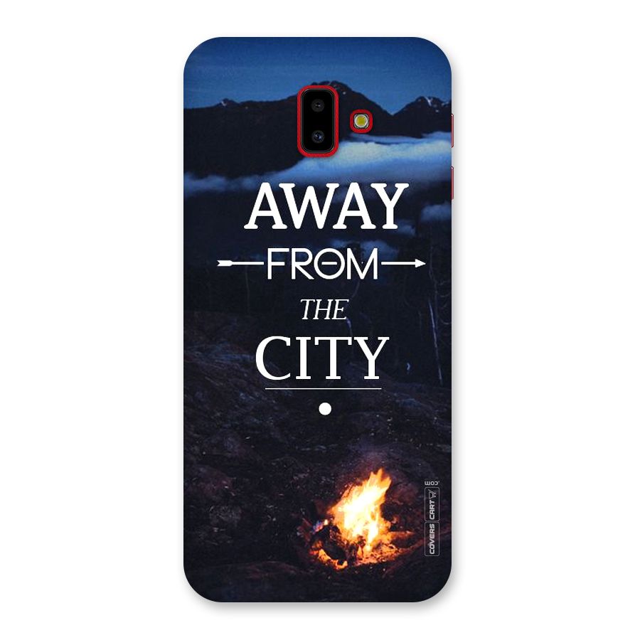 Away From City Back Case for Galaxy J6 Plus
