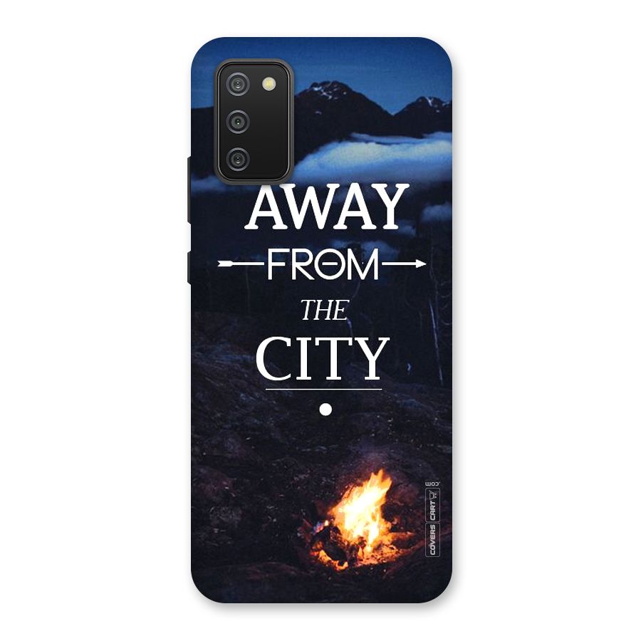 Away From City Back Case for Galaxy M02s