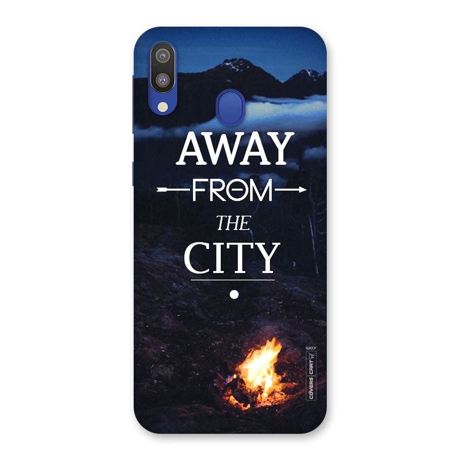 Away From City Back Case for Galaxy M20