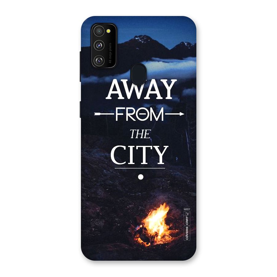 Away From City Back Case for Galaxy M30s