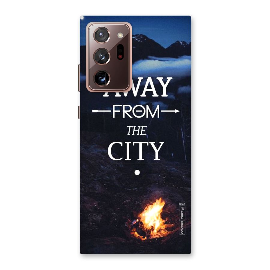 Away From City Back Case for Galaxy Note 20 Ultra
