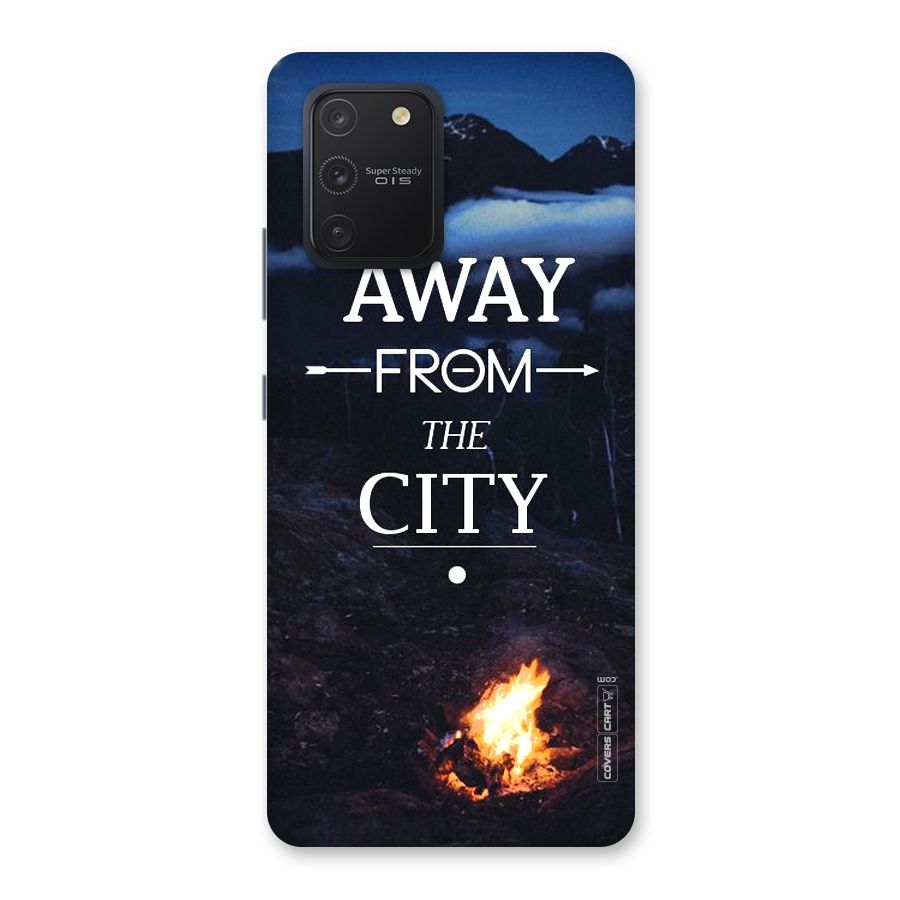 Away From City Back Case for Galaxy S10 Lite