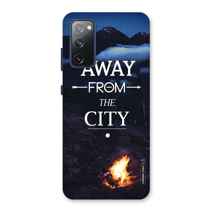 Away From City Back Case for Galaxy S20 FE