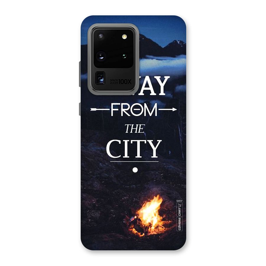 Away From City Back Case for Galaxy S20 Ultra