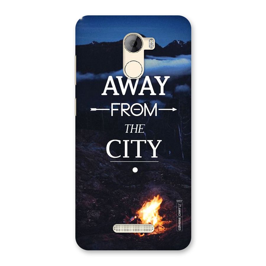 Away From City Back Case for Gionee A1 LIte
