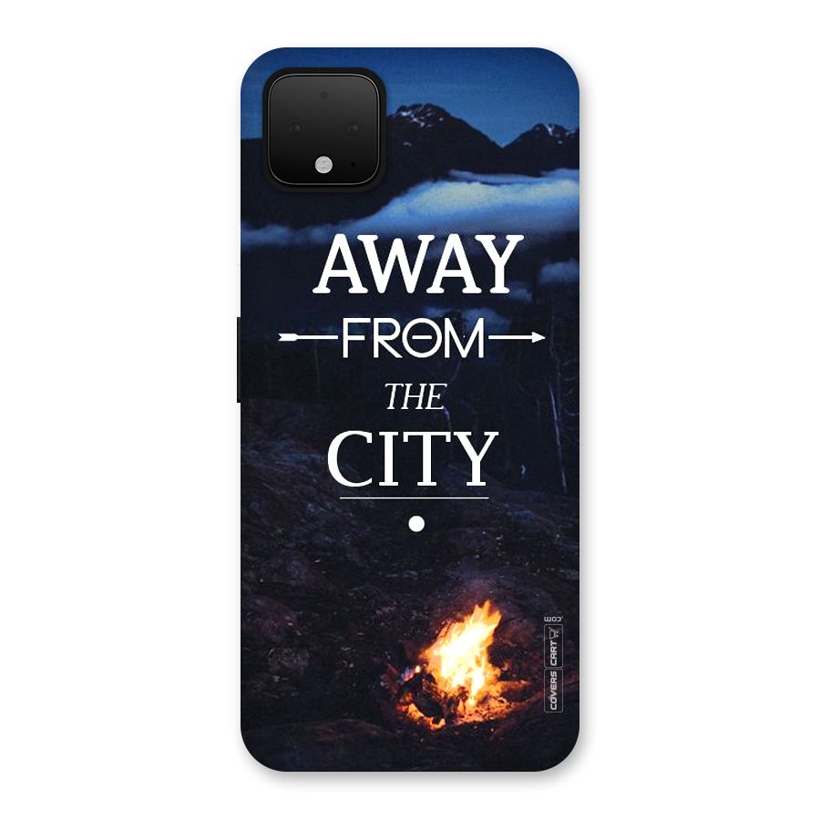 Away From City Back Case for Google Pixel 4 XL