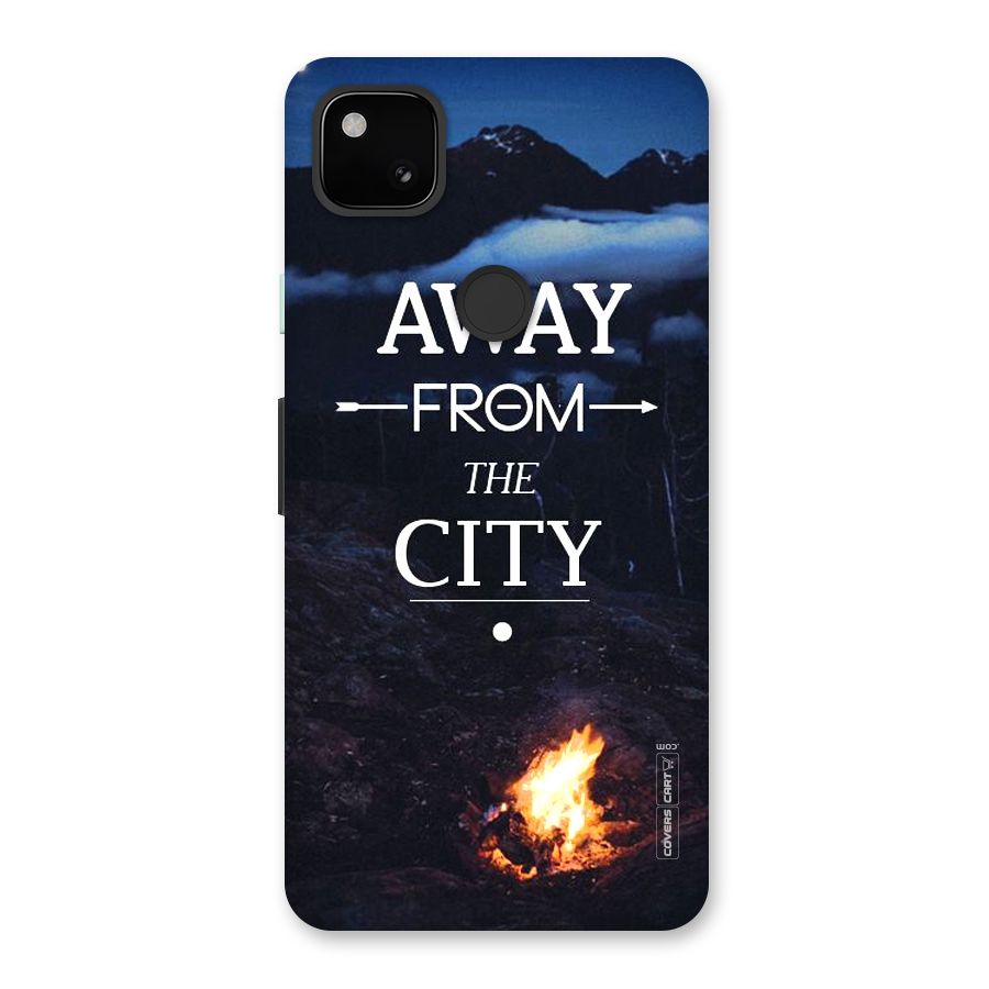 Away From City Back Case for Google Pixel 4a