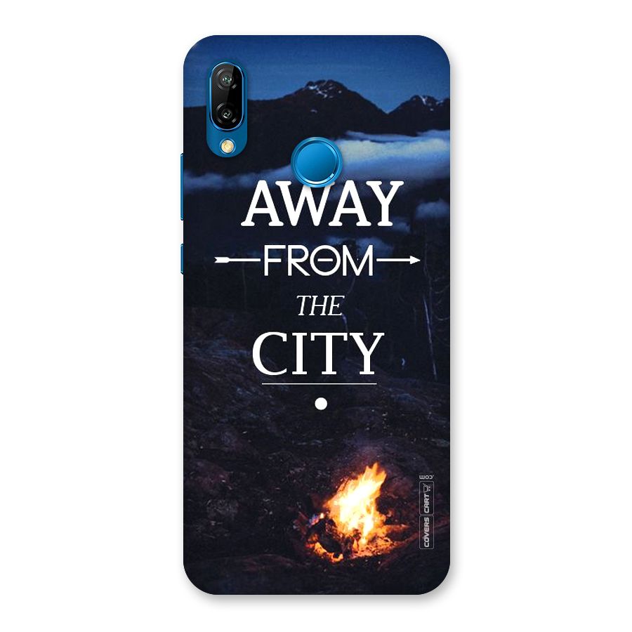 Away From City Back Case for Huawei P20 Lite