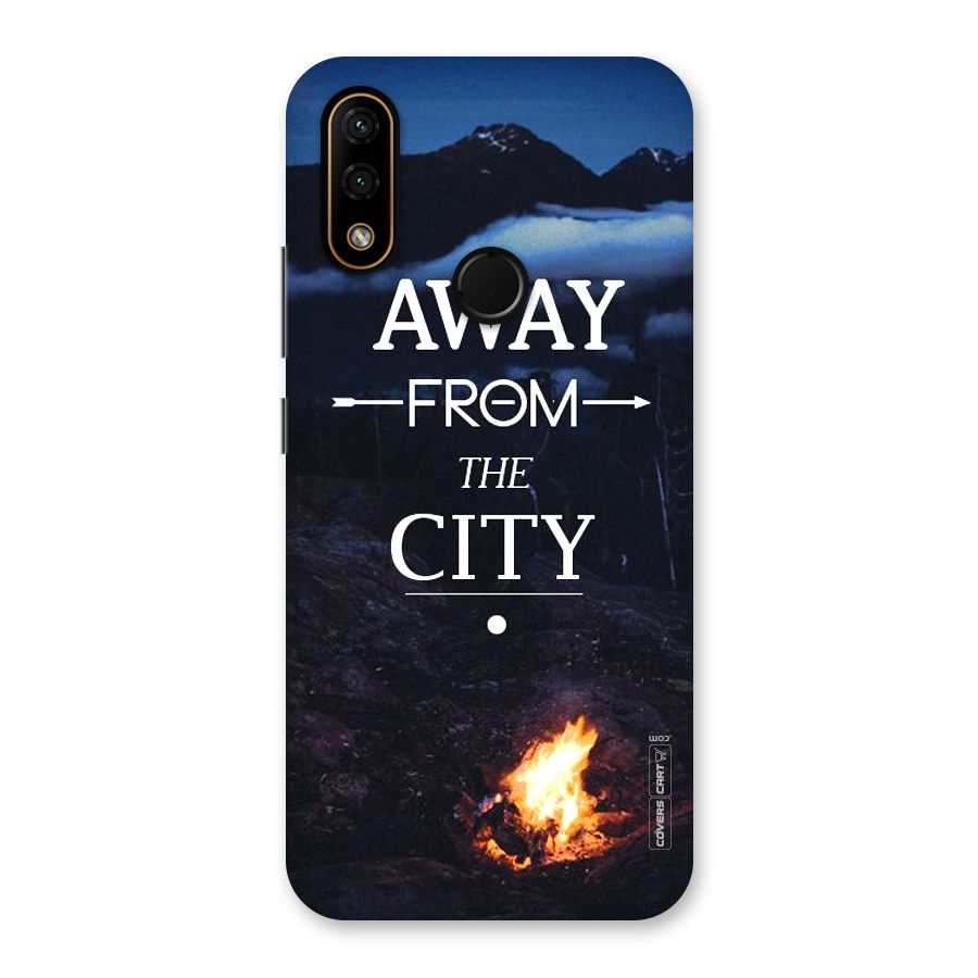 Away From City Back Case for Lenovo A6 Note