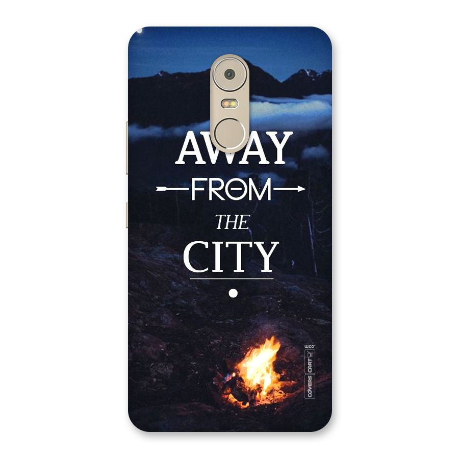 Away From City Back Case for Lenovo K6 Note