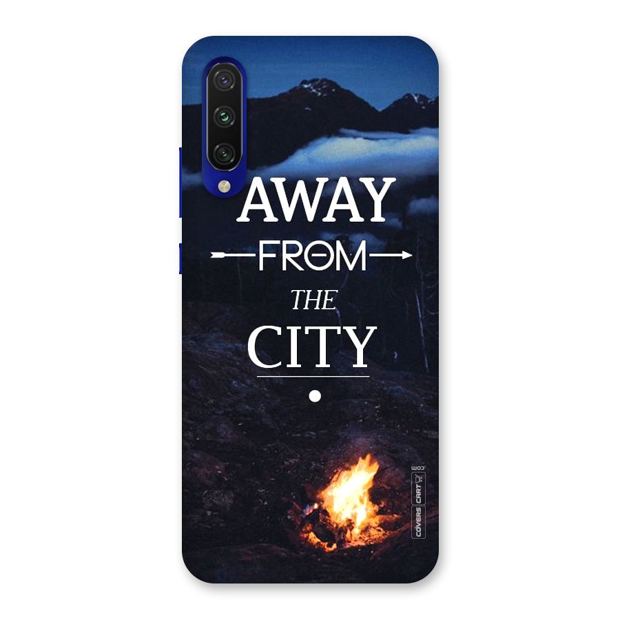 Away From City Back Case for Mi A3