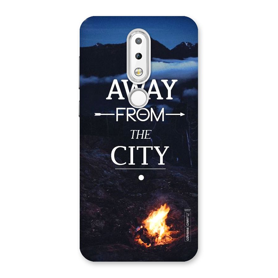 Away From City Back Case for Nokia 6.1 Plus