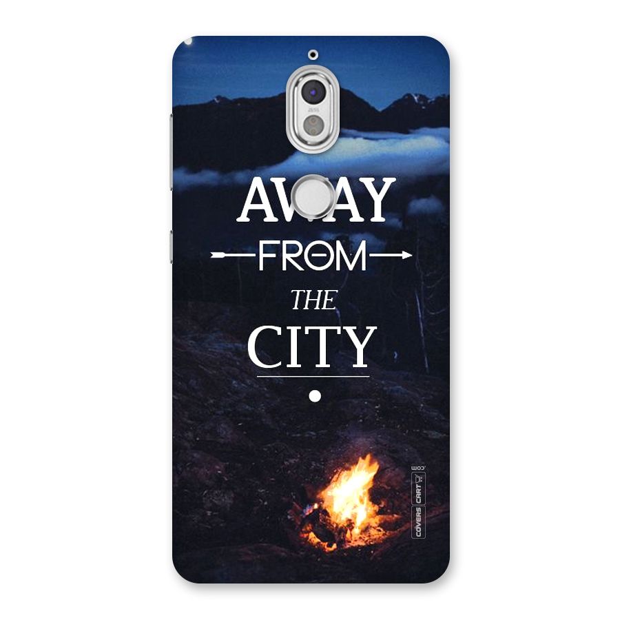 Away From City Back Case for Nokia 7