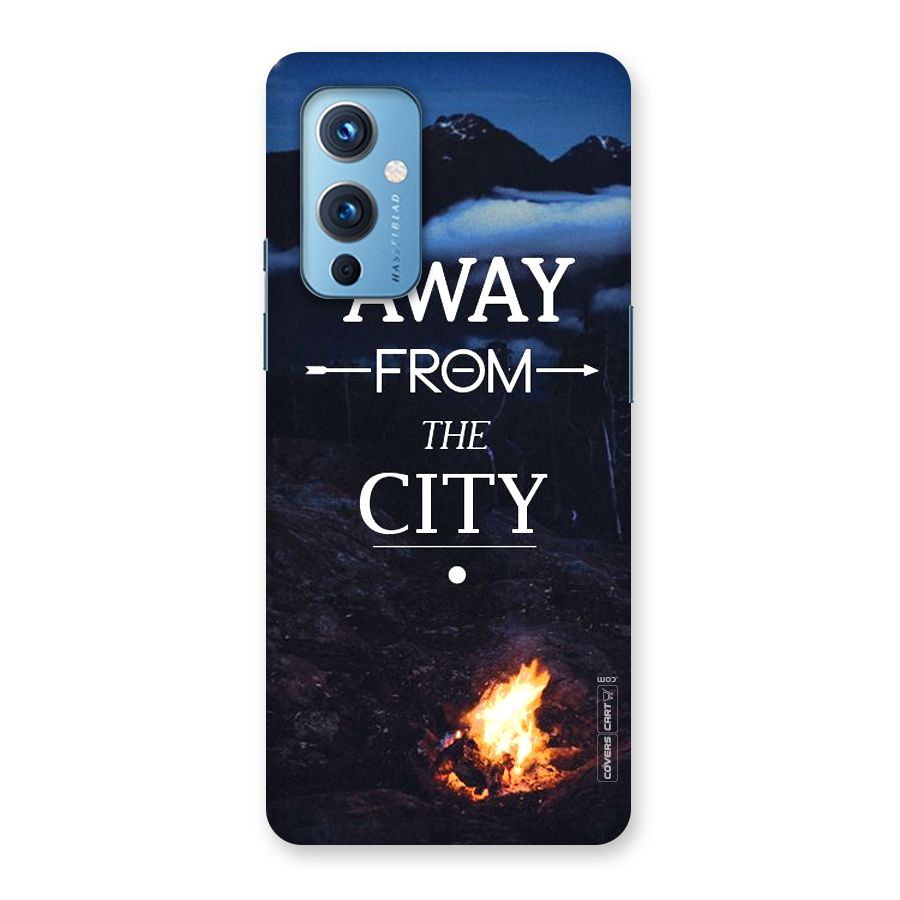 Away From City Back Case for OnePlus 9