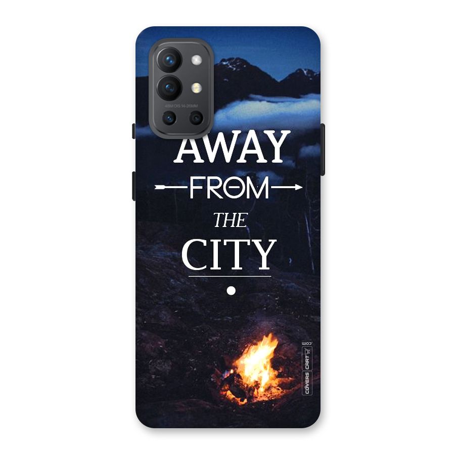 Away From City Back Case for OnePlus 9R