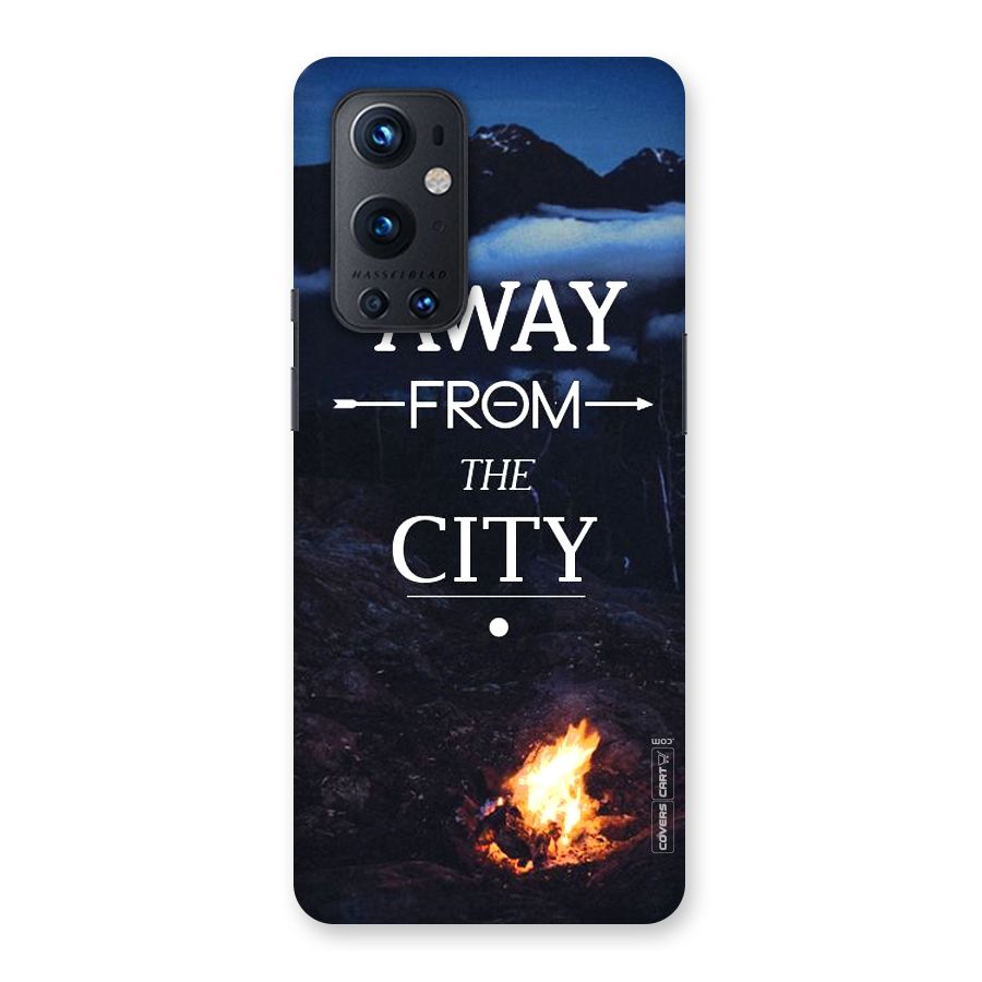 Away From City Back Case for OnePlus 9 Pro
