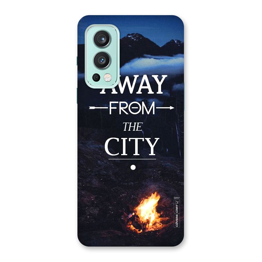 Away From City Back Case for OnePlus Nord 2 5G