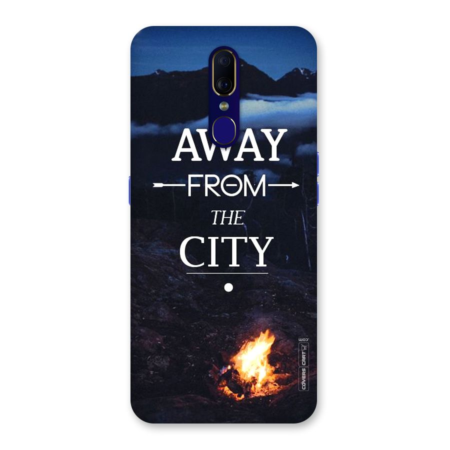 Away From City Back Case for Oppo A9
