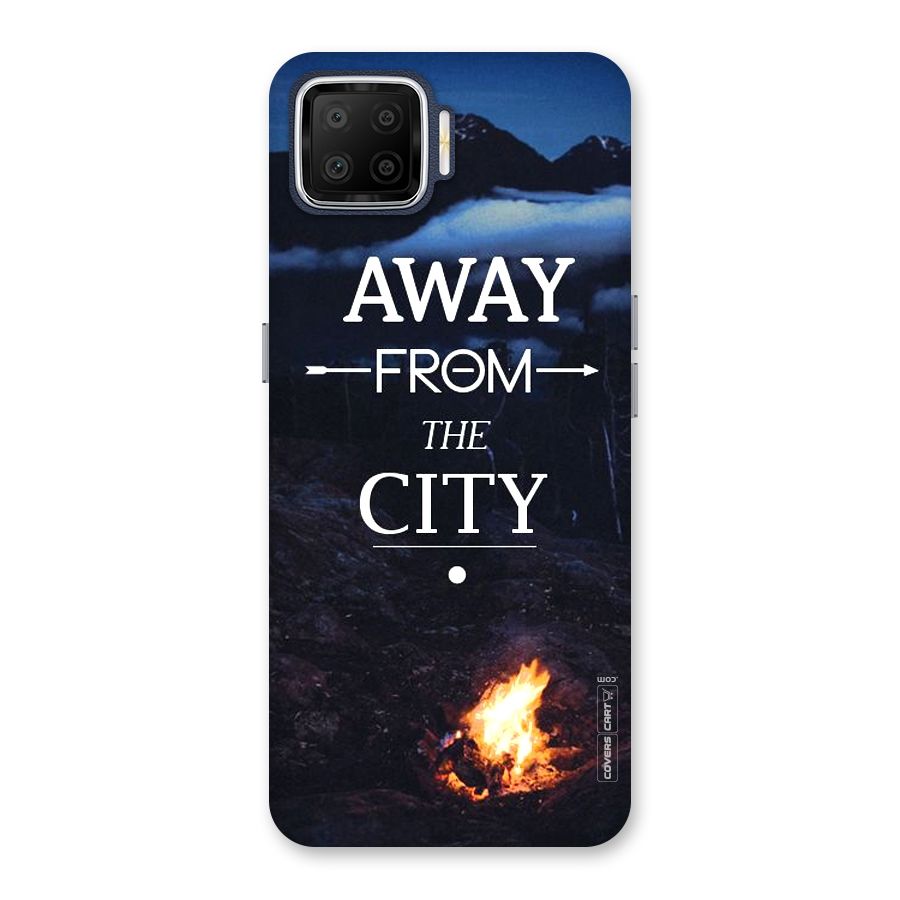 Away From City Back Case for Oppo F17