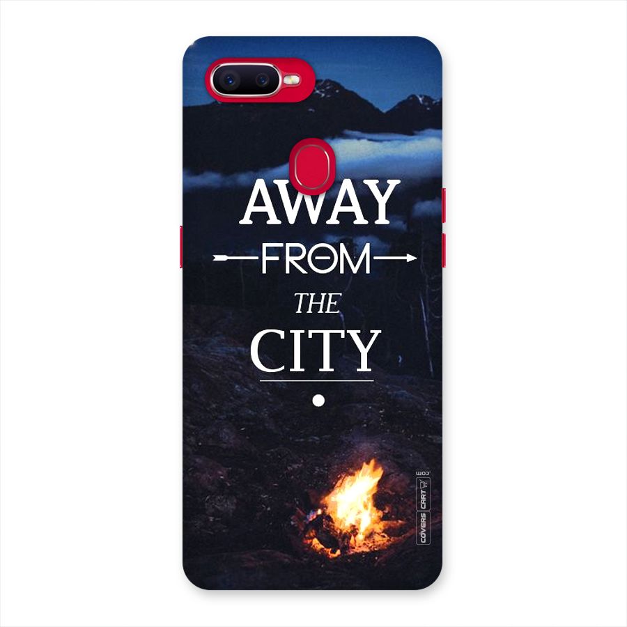 Away From City Back Case for Oppo F9 Pro