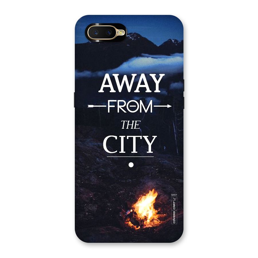 Away From City Back Case for Oppo K1