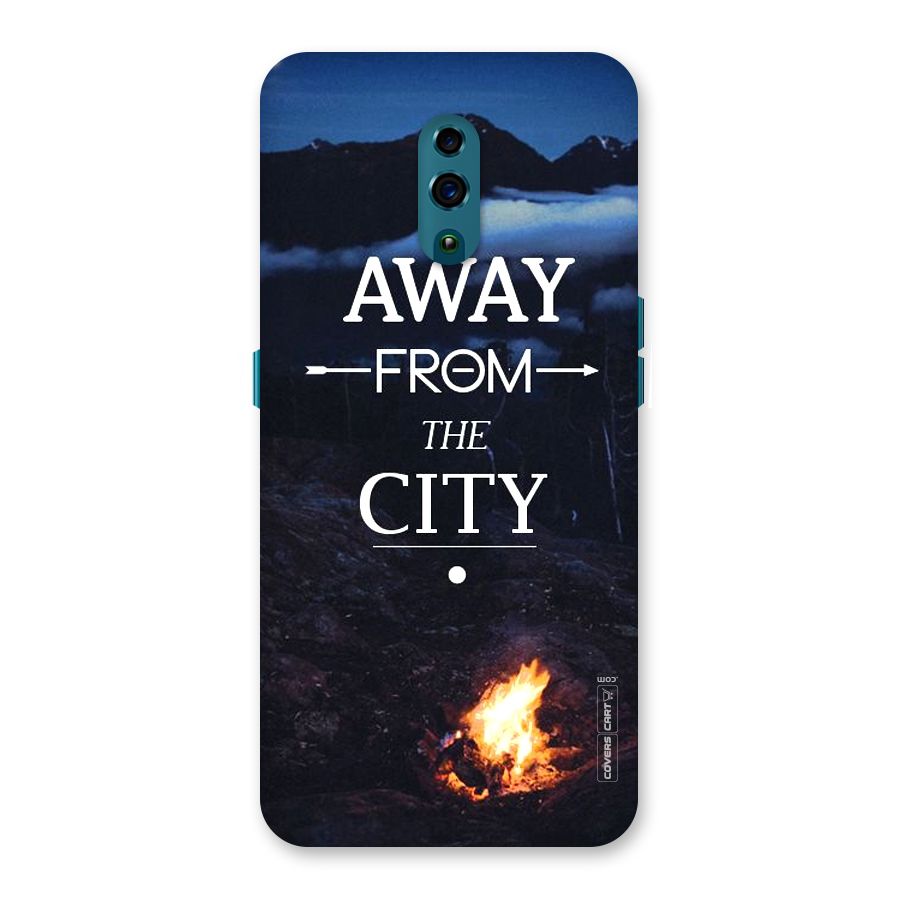 Away From City Back Case for Oppo Reno