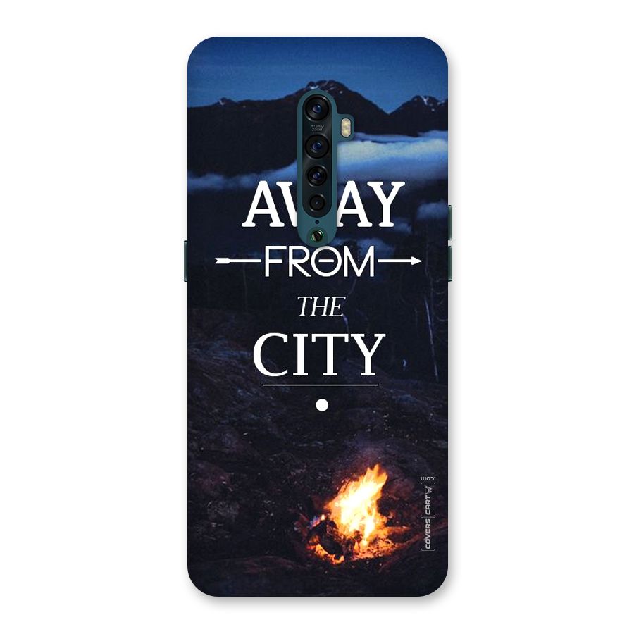 Away From City Back Case for Oppo Reno2