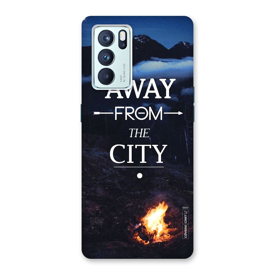 Away From City Back Case for Oppo Reno6 Pro 5G