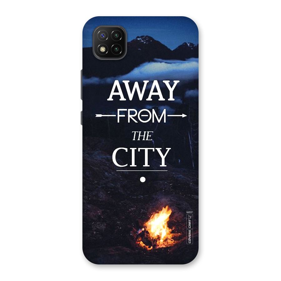 Away From City Back Case for Poco C3