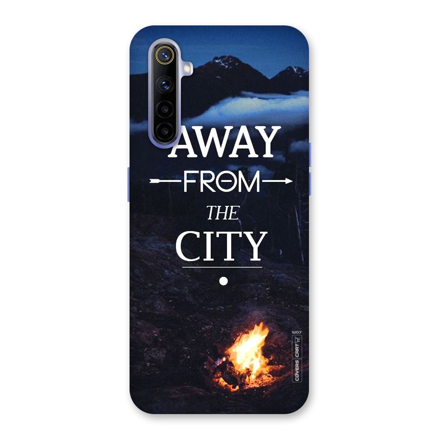 Away From City Back Case for Realme 6i