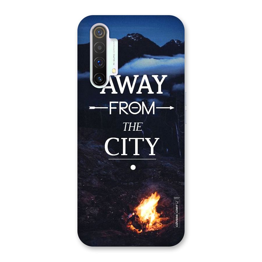 Away From City Back Case for Realme X3