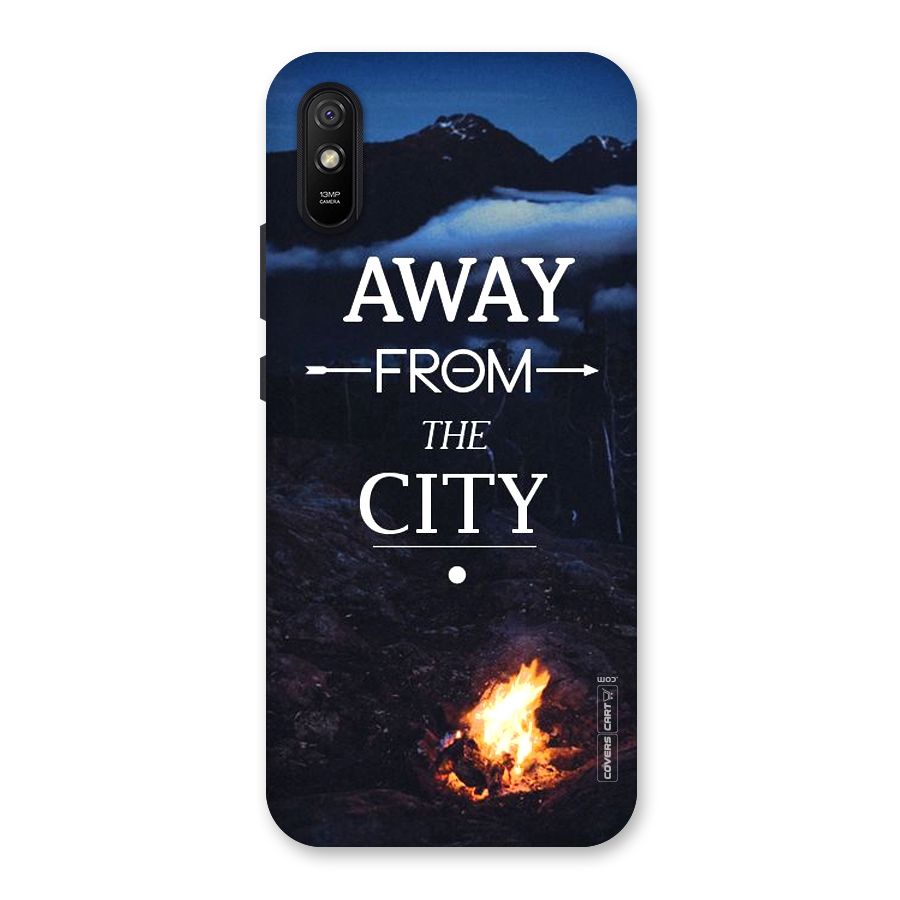 Away From City Back Case for Redmi 9A