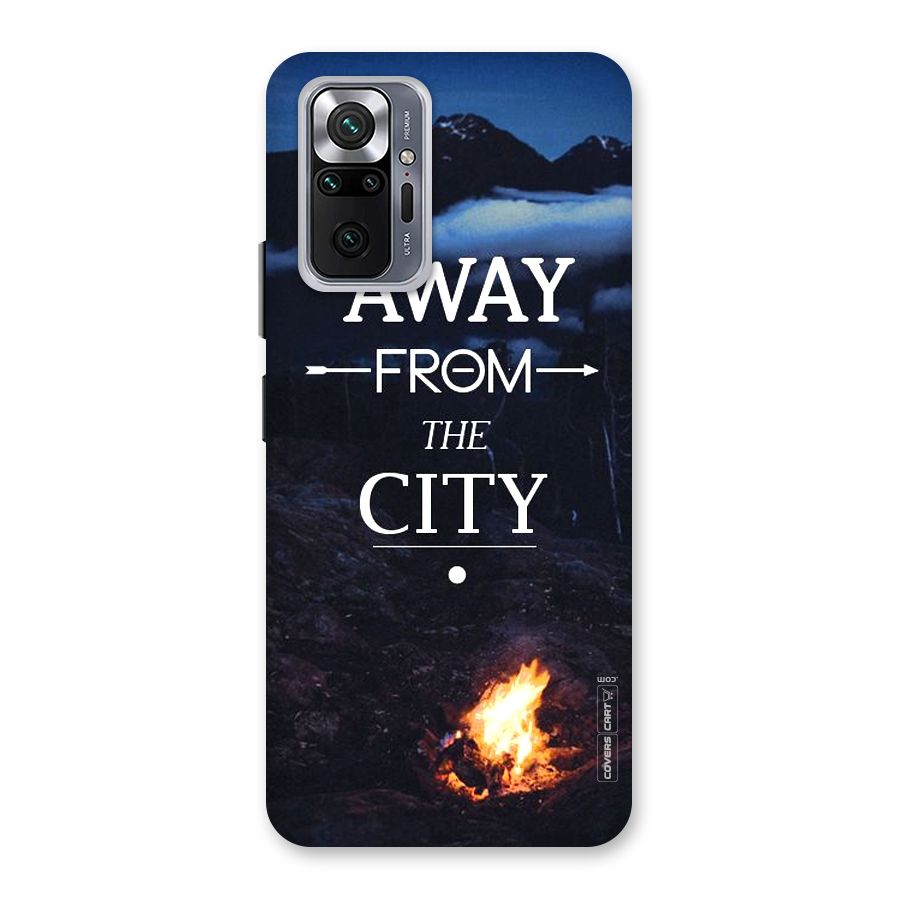 Away From City Back Case for Redmi Note 10 Pro Max