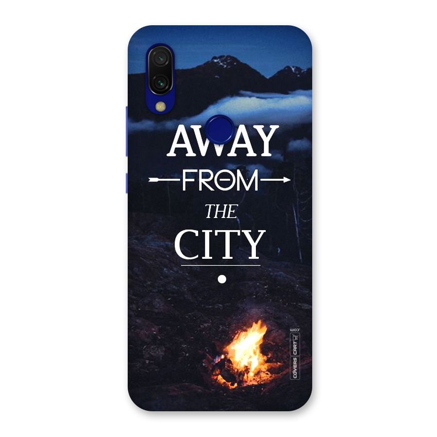 Away From City Back Case for Redmi Y3