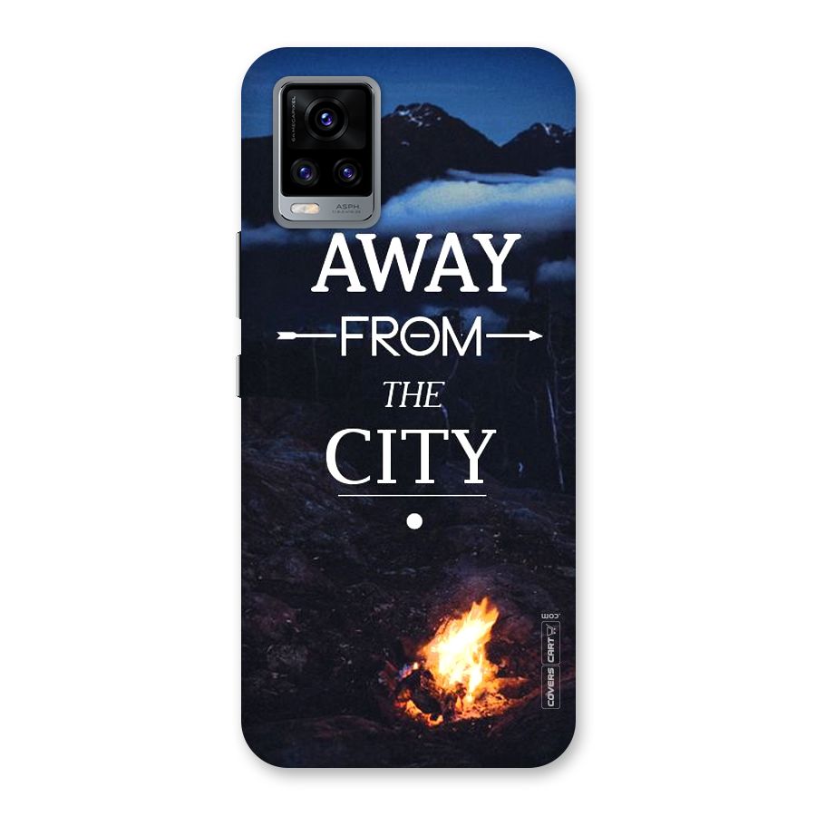 Away From City Back Case for Vivo V20