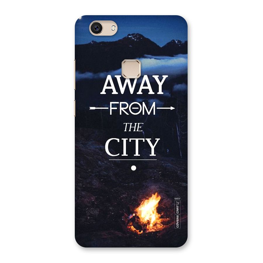 Away From City Back Case for Vivo V7