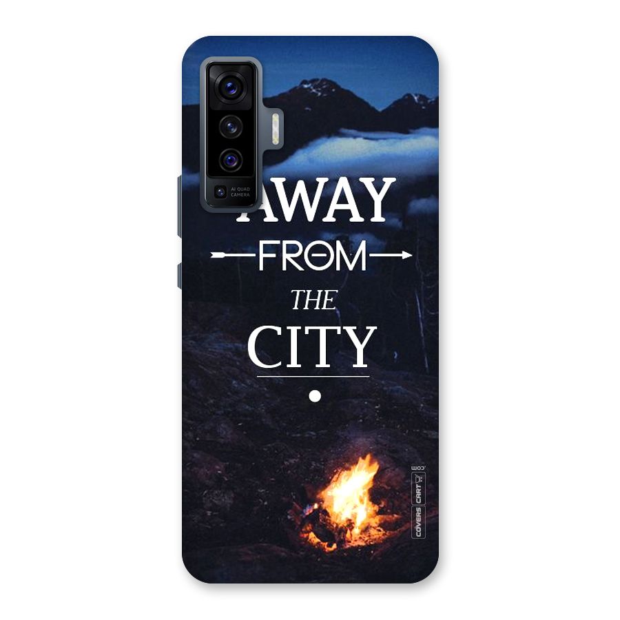 Away From City Back Case for Vivo X50