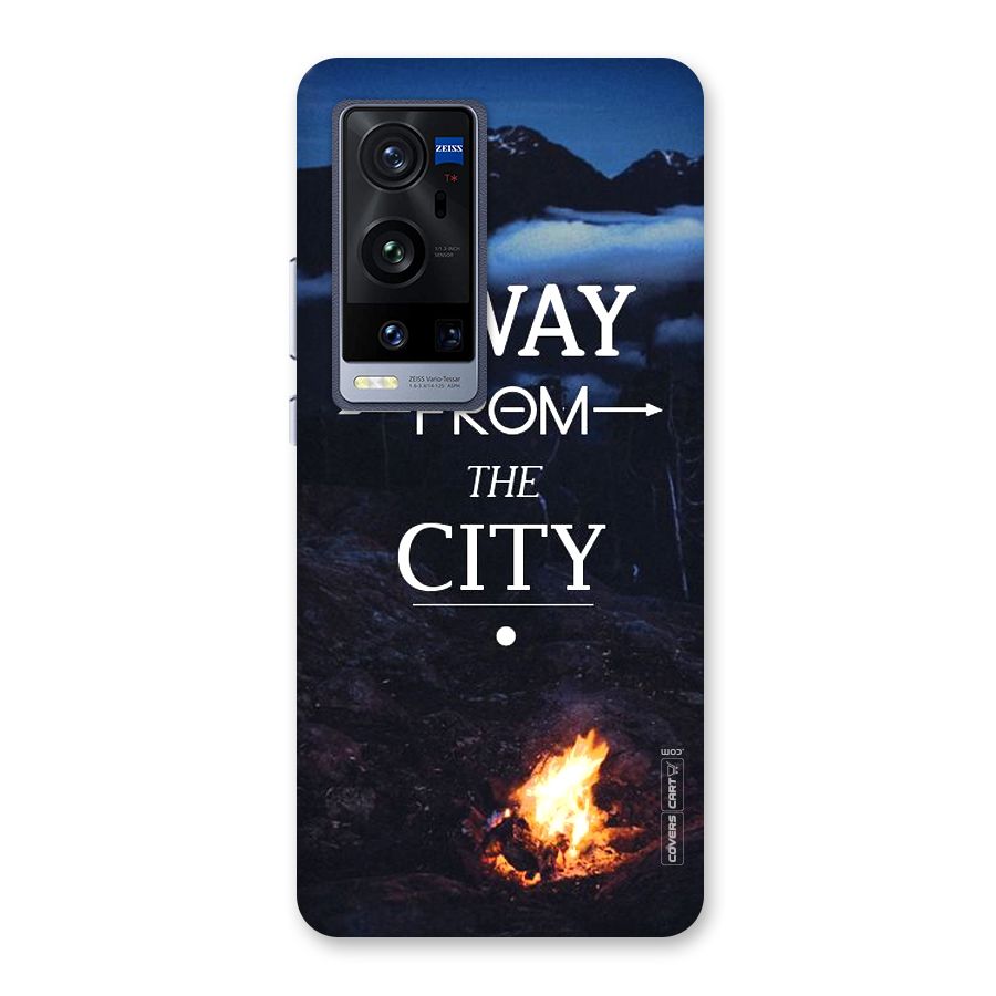 Away From City Back Case for Vivo X60 Pro Plus