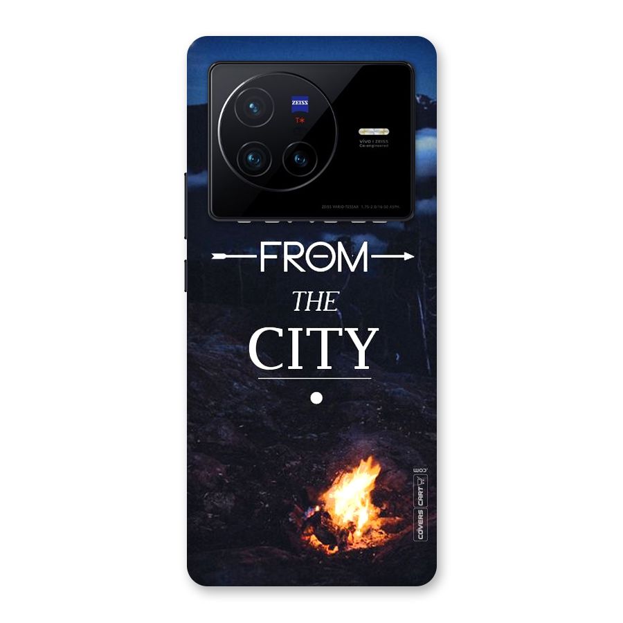Away From City Back Case for Vivo X80