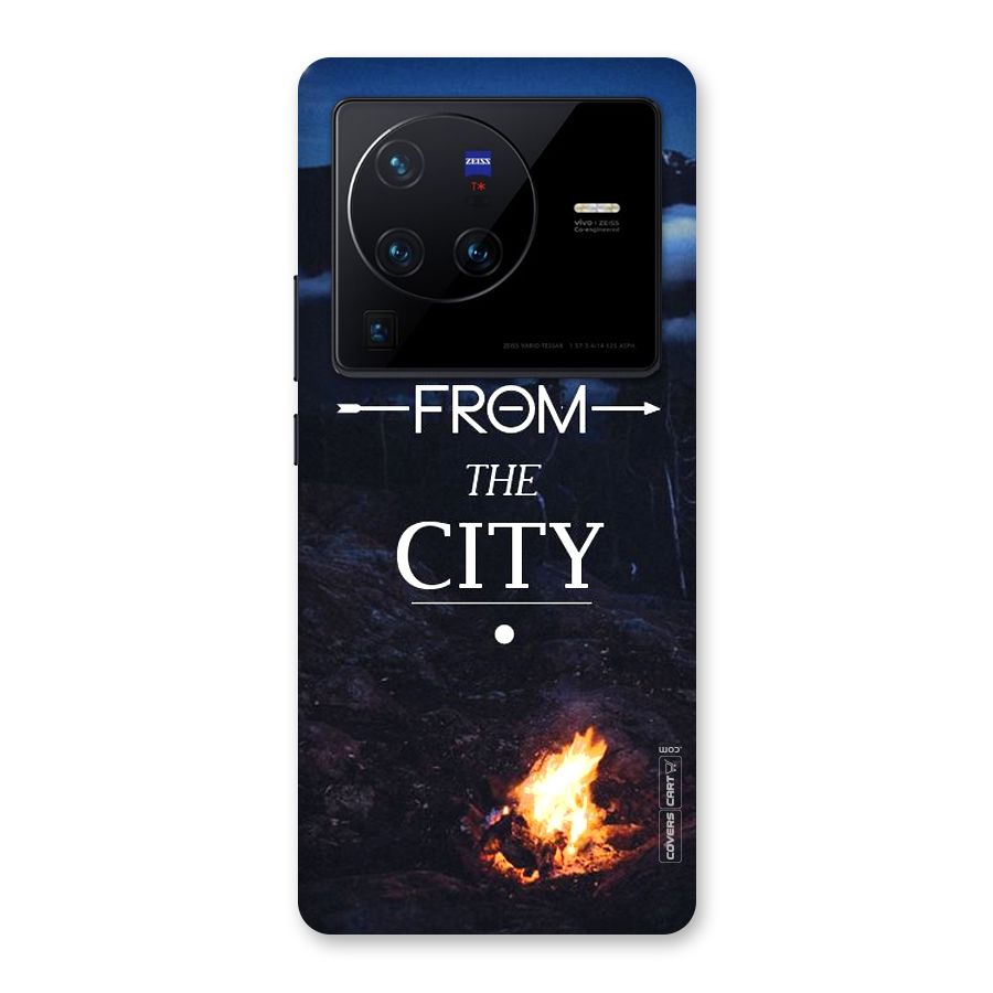 Away From City Back Case for Vivo X80 Pro