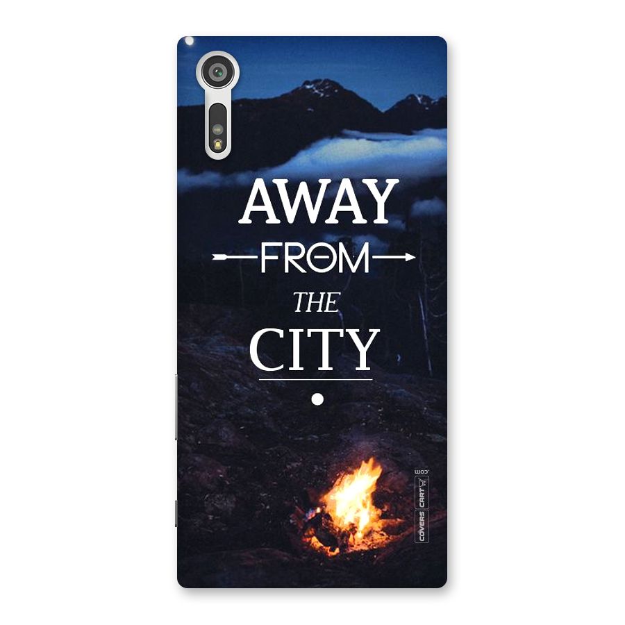 Away From City Back Case for Xperia XZ