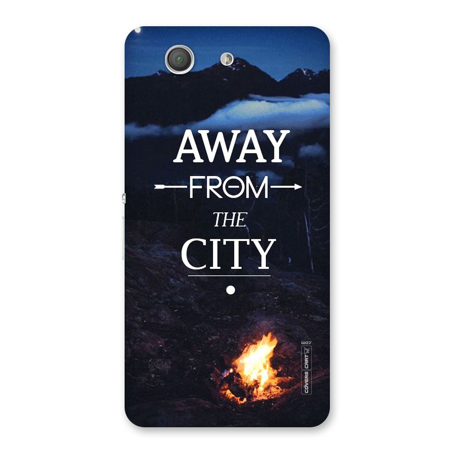 Away From City Back Case for Xperia Z3 Compact
