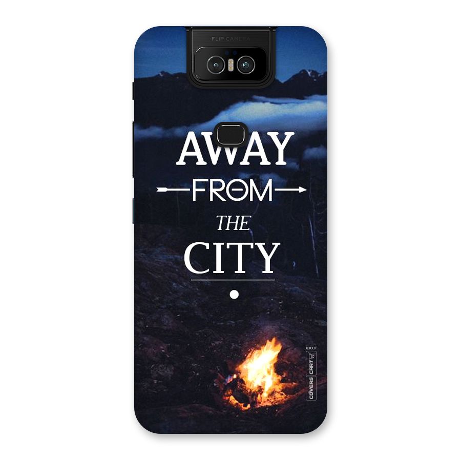 Away From City Back Case for Zenfone 6z