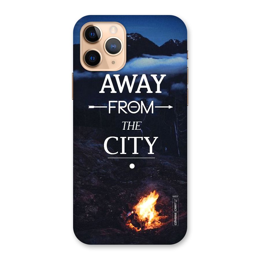 Away From City Back Case for iPhone 11 Pro