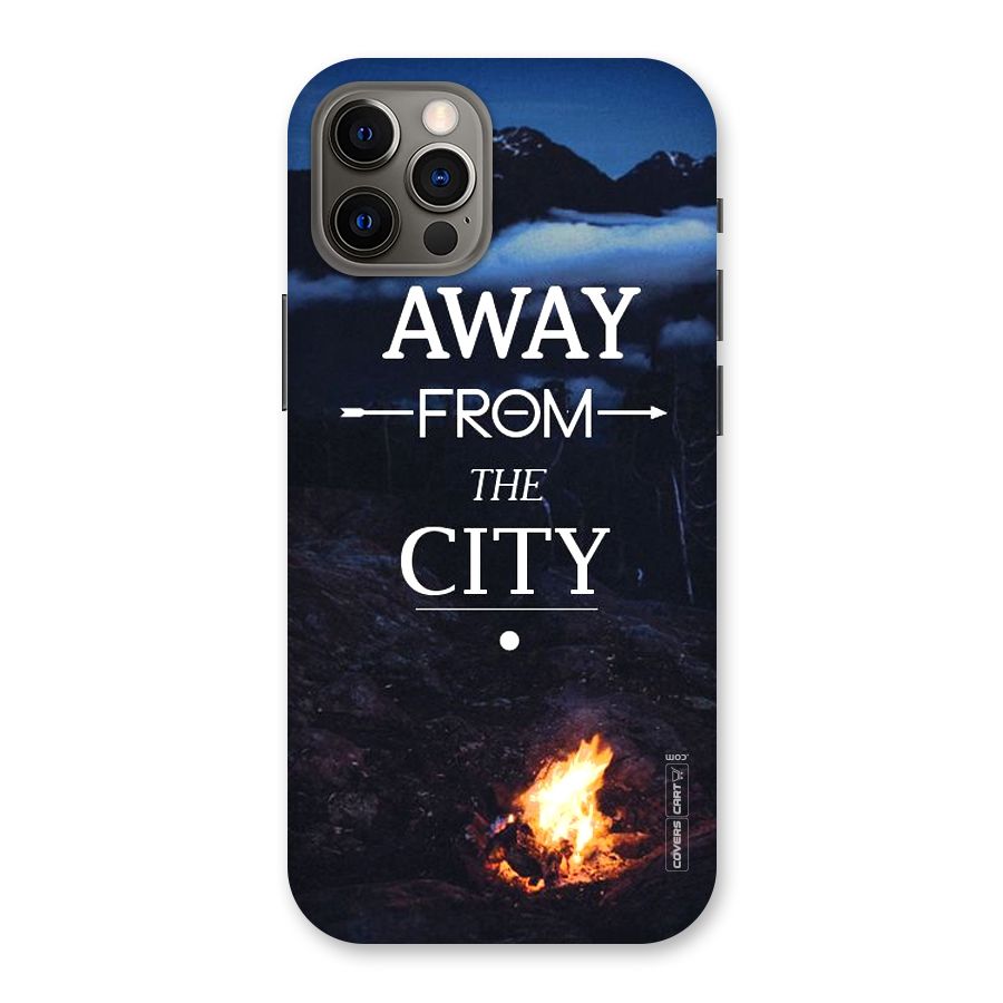 Away From City Back Case for iPhone 12 Pro