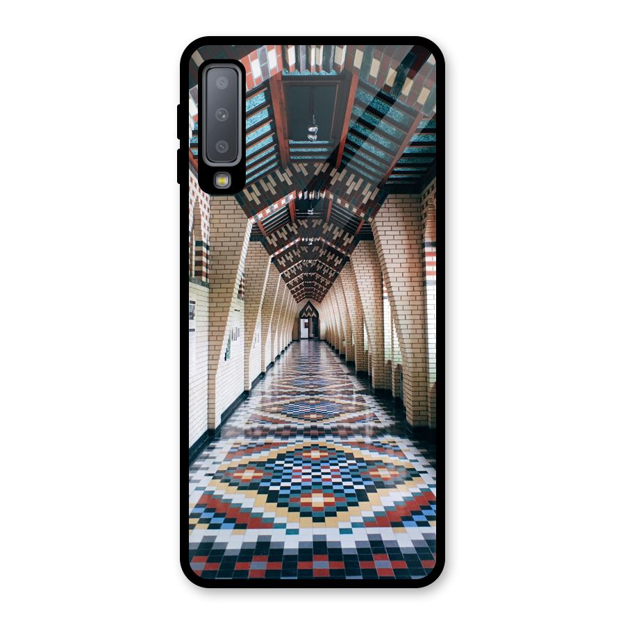 Awesome Architecture Glass Back Case for Galaxy A7 (2018)