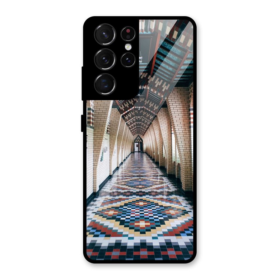 Awesome Architecture Glass Back Case for Galaxy S21 Ultra 5G