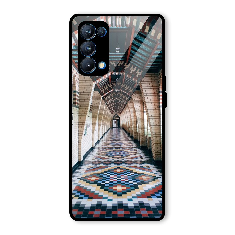 Awesome Architecture Glass Back Case for Oppo Reno5 Pro 5G
