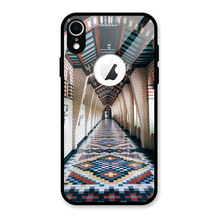 Awesome Architecture Glass Back Case for iPhone XR Logo Cut