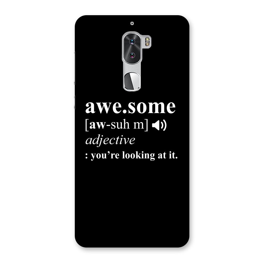 Awesome Looking at it Back Case for Coolpad Cool 1